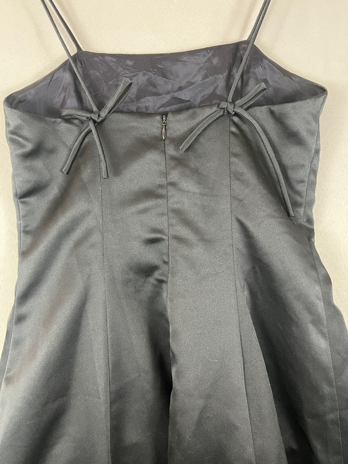 Vintage Black Jessica McClintock for Gunne Sax Prom Dress Sz  2000's Millennium